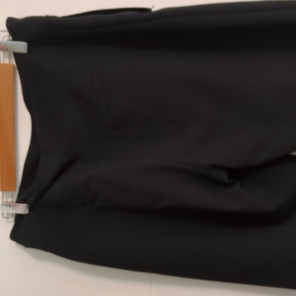 Athleta Black Endless High Rise Straight Stretchy Commuting Travel PantsSz 14-12 - Picture 7 of 13